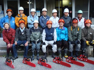 平成24年度 四万十樵（きこり）養成塾 開講 ！11/23～24 於：津野町船戸