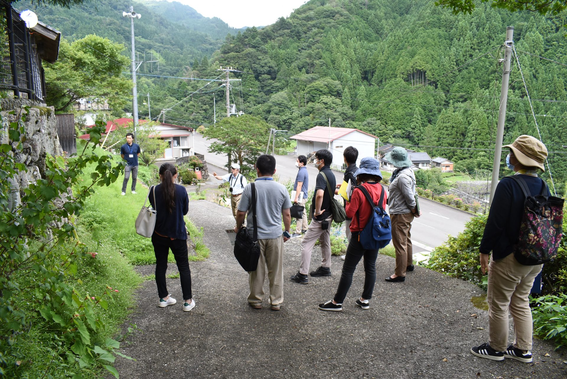 〈文景協〉津野町景観学習会を行いました＠口目ヶ市集落