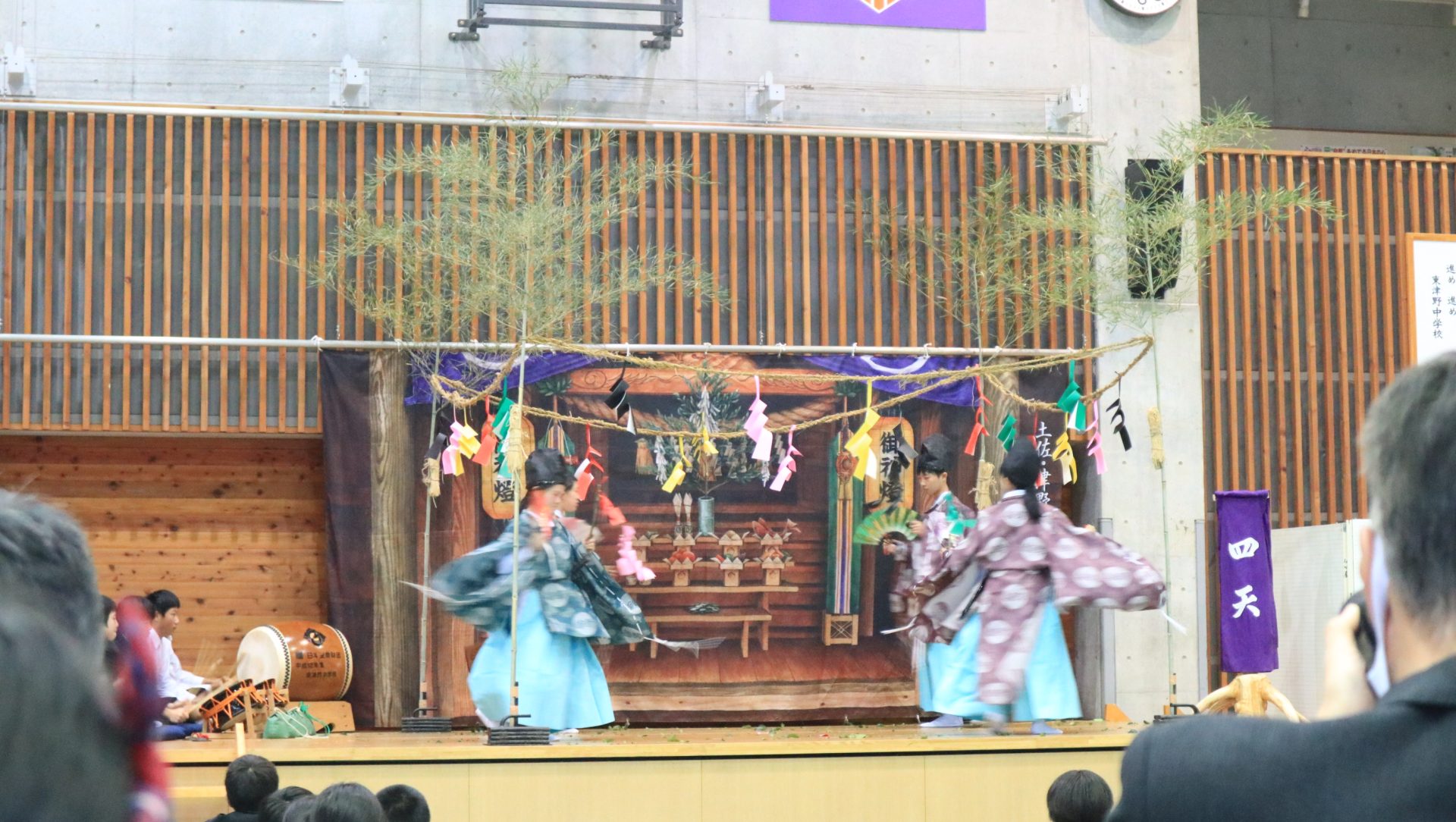 清流通信314章　中学生が神楽を舞う！～伝統芸能を繋ぐ東津野中学校の神楽学習～
