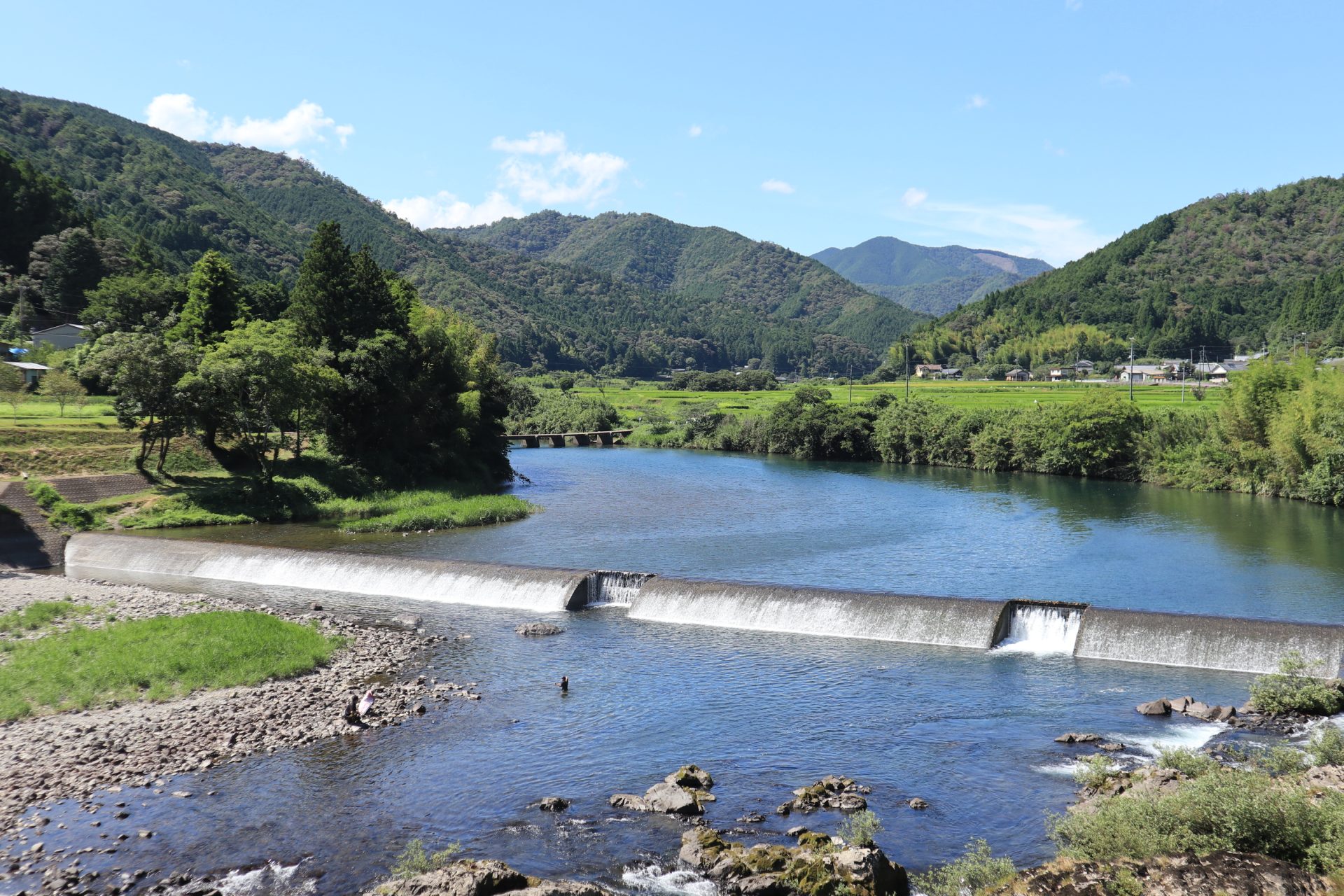 ⑦米の川　城ハナ公園