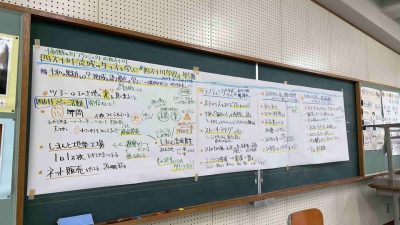 十川中学校　協働の川プロジェクト①