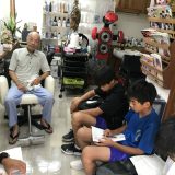 十川中学校　協働の川プロジェクト　夏休み補講