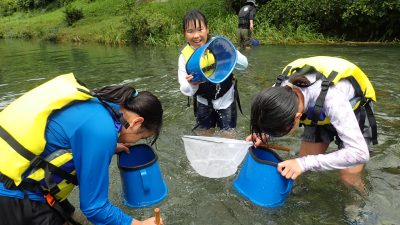 中土佐町わくわく自然体験のお手伝いをしてきました。